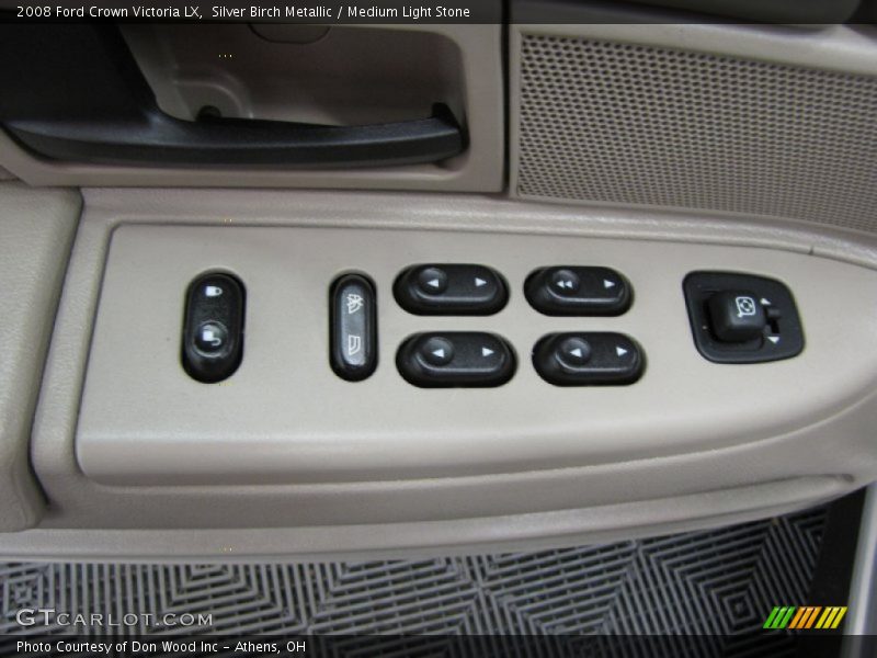 Silver Birch Metallic / Medium Light Stone 2008 Ford Crown Victoria LX