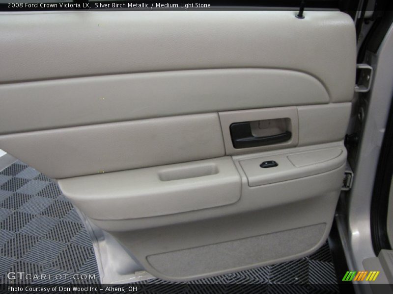 Silver Birch Metallic / Medium Light Stone 2008 Ford Crown Victoria LX