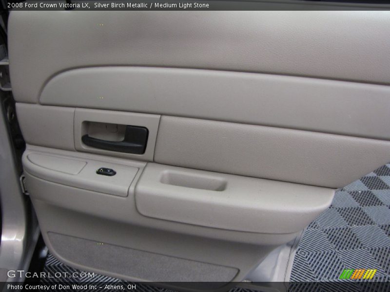Silver Birch Metallic / Medium Light Stone 2008 Ford Crown Victoria LX