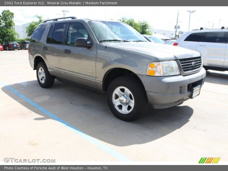 Mineral Grey Metallic / Medium Parchment 2002 Ford Explorer XLS