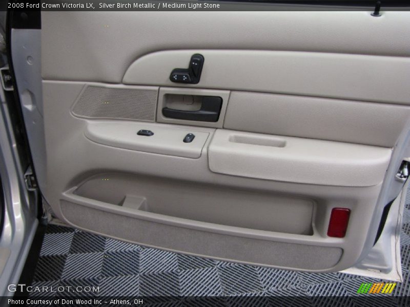 Silver Birch Metallic / Medium Light Stone 2008 Ford Crown Victoria LX