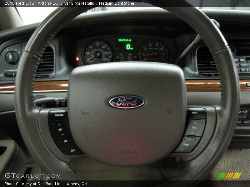 Silver Birch Metallic / Medium Light Stone 2008 Ford Crown Victoria LX