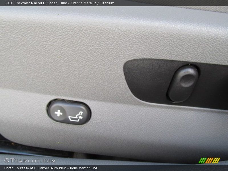 Black Granite Metallic / Titanium 2010 Chevrolet Malibu LS Sedan