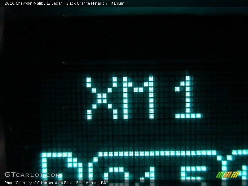 Black Granite Metallic / Titanium 2010 Chevrolet Malibu LS Sedan