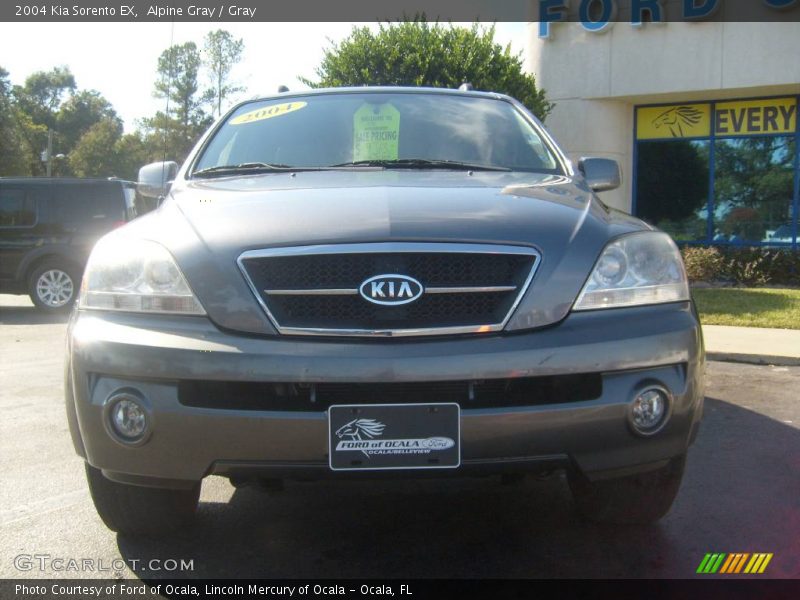 Alpine Gray / Gray 2004 Kia Sorento EX