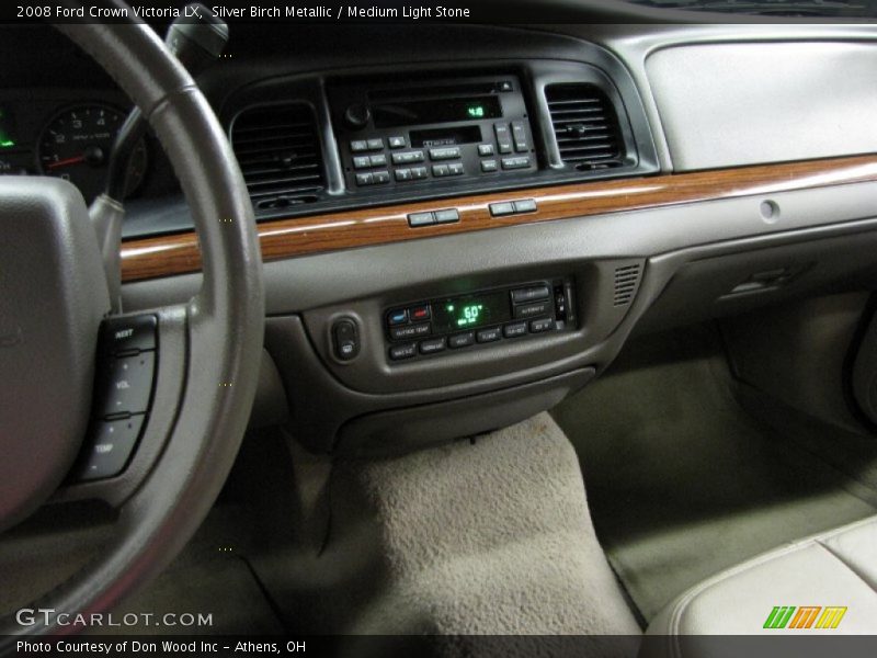 Silver Birch Metallic / Medium Light Stone 2008 Ford Crown Victoria LX