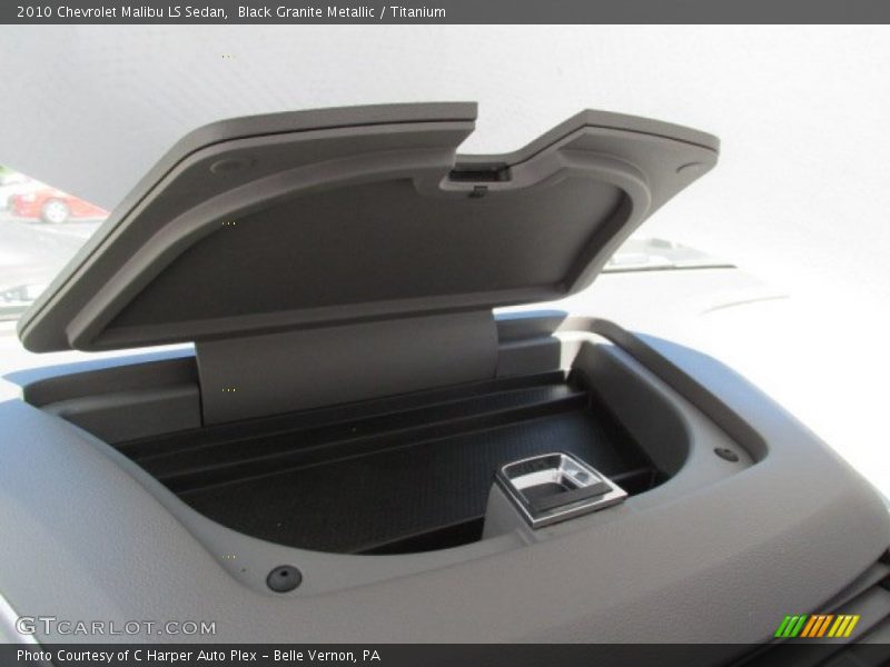 Black Granite Metallic / Titanium 2010 Chevrolet Malibu LS Sedan