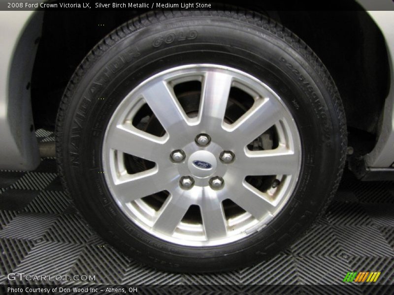 Silver Birch Metallic / Medium Light Stone 2008 Ford Crown Victoria LX