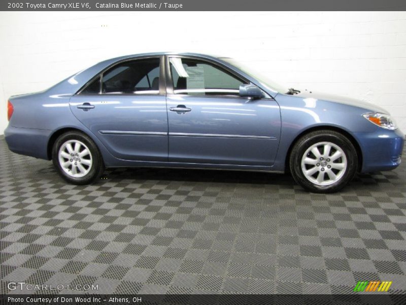 Catalina Blue Metallic / Taupe 2002 Toyota Camry XLE V6