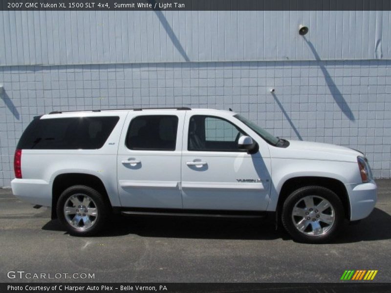 Summit White / Light Tan 2007 GMC Yukon XL 1500 SLT 4x4