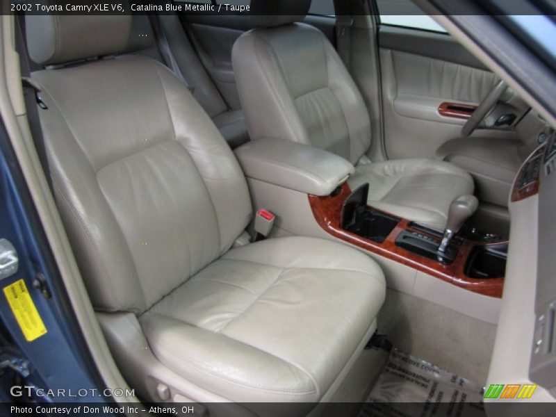Catalina Blue Metallic / Taupe 2002 Toyota Camry XLE V6
