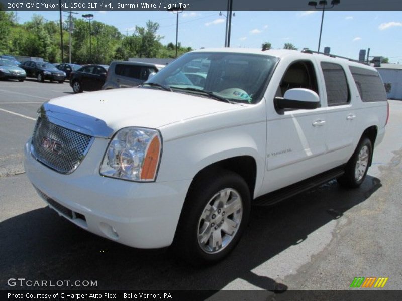 Summit White / Light Tan 2007 GMC Yukon XL 1500 SLT 4x4