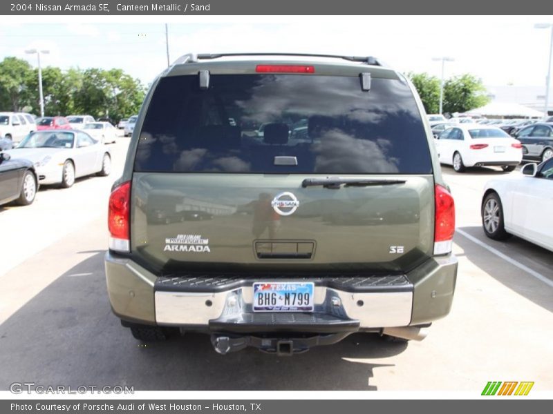 Canteen Metallic / Sand 2004 Nissan Armada SE