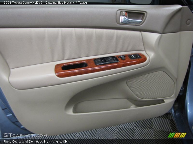 Catalina Blue Metallic / Taupe 2002 Toyota Camry XLE V6