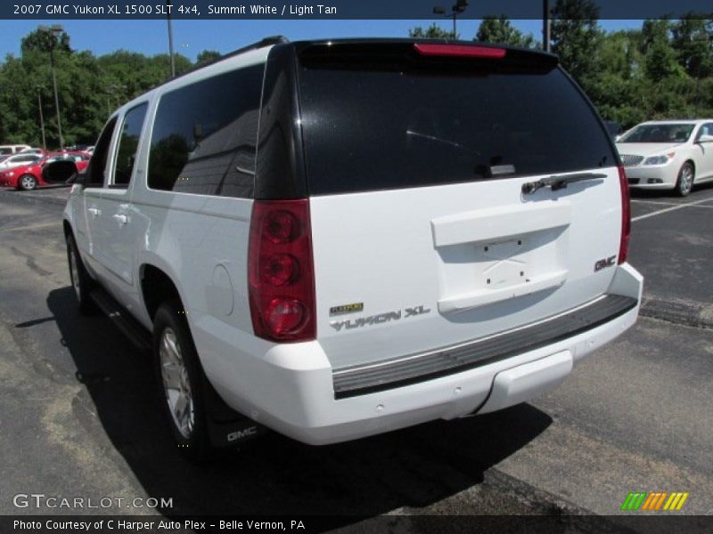 Summit White / Light Tan 2007 GMC Yukon XL 1500 SLT 4x4