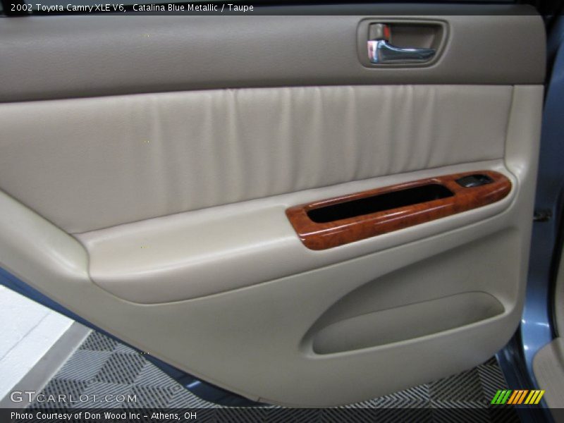 Catalina Blue Metallic / Taupe 2002 Toyota Camry XLE V6