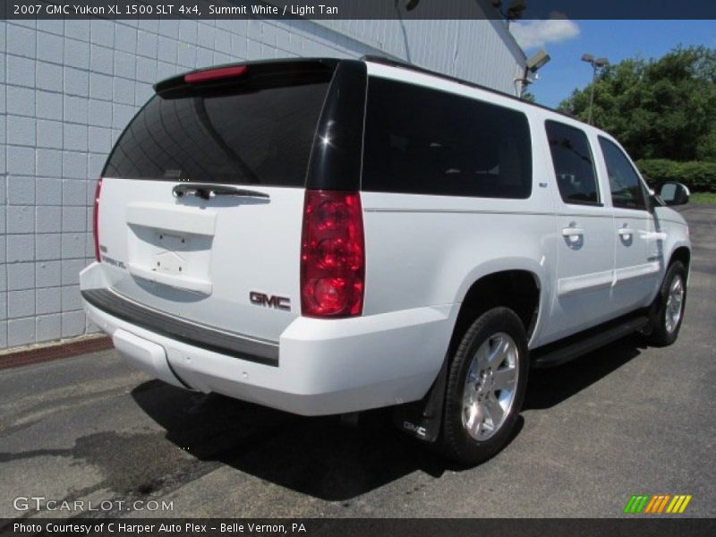 Summit White / Light Tan 2007 GMC Yukon XL 1500 SLT 4x4