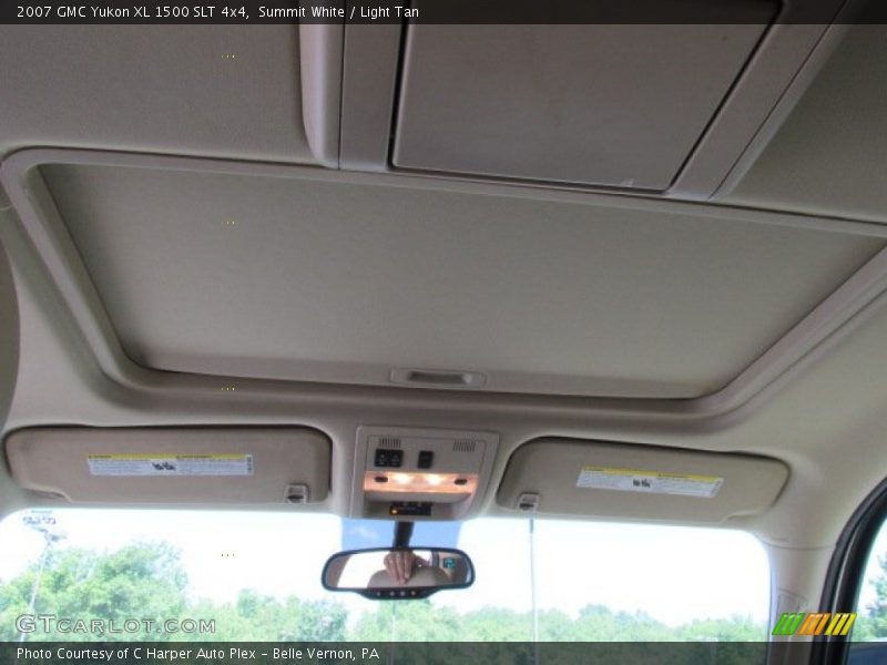Summit White / Light Tan 2007 GMC Yukon XL 1500 SLT 4x4