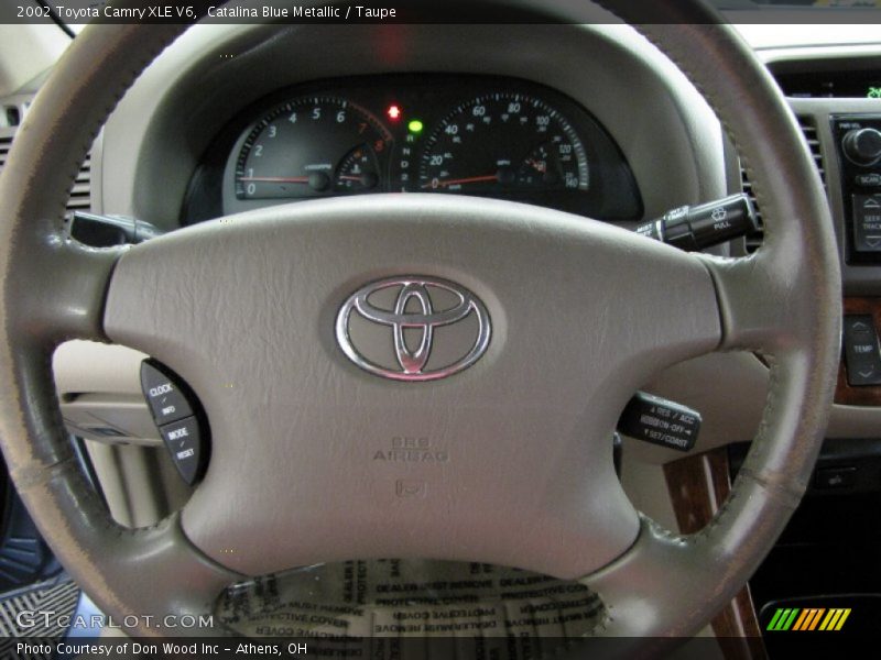 Catalina Blue Metallic / Taupe 2002 Toyota Camry XLE V6