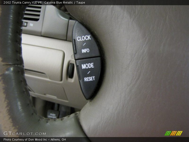 Catalina Blue Metallic / Taupe 2002 Toyota Camry XLE V6