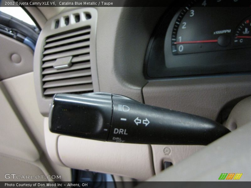 Catalina Blue Metallic / Taupe 2002 Toyota Camry XLE V6