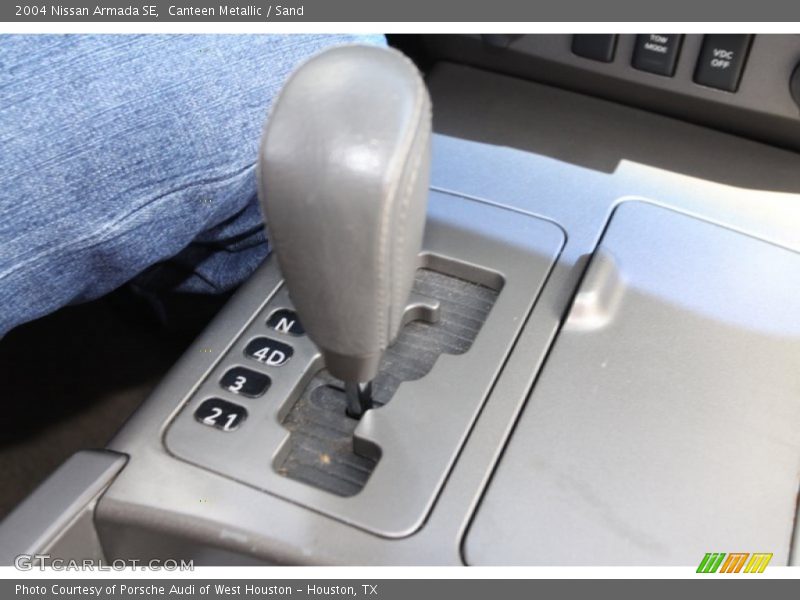Canteen Metallic / Sand 2004 Nissan Armada SE
