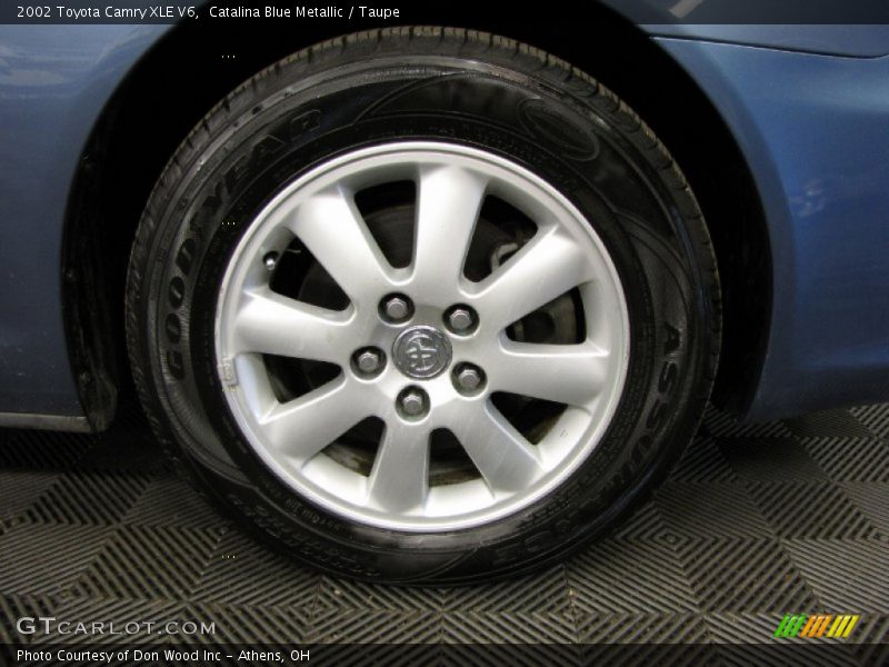 Catalina Blue Metallic / Taupe 2002 Toyota Camry XLE V6