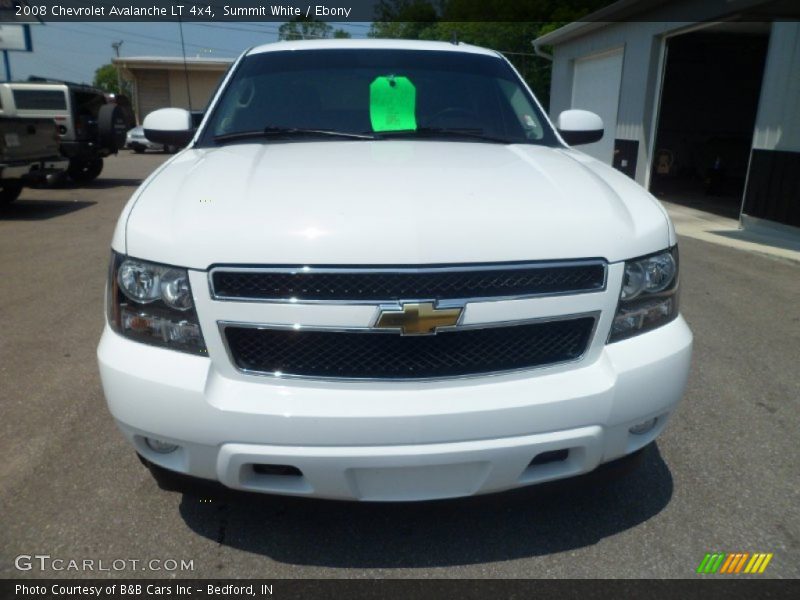 Summit White / Ebony 2008 Chevrolet Avalanche LT 4x4