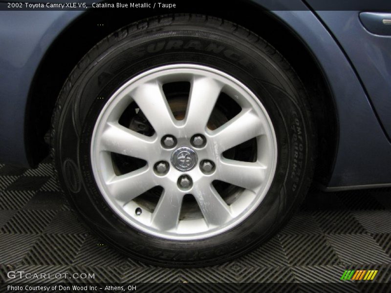 Catalina Blue Metallic / Taupe 2002 Toyota Camry XLE V6