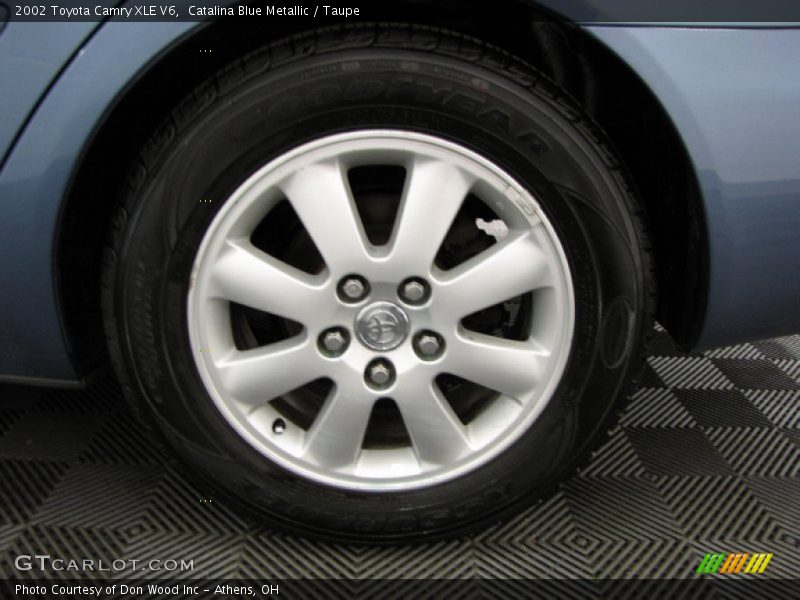 Catalina Blue Metallic / Taupe 2002 Toyota Camry XLE V6