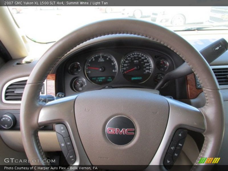 Summit White / Light Tan 2007 GMC Yukon XL 1500 SLT 4x4
