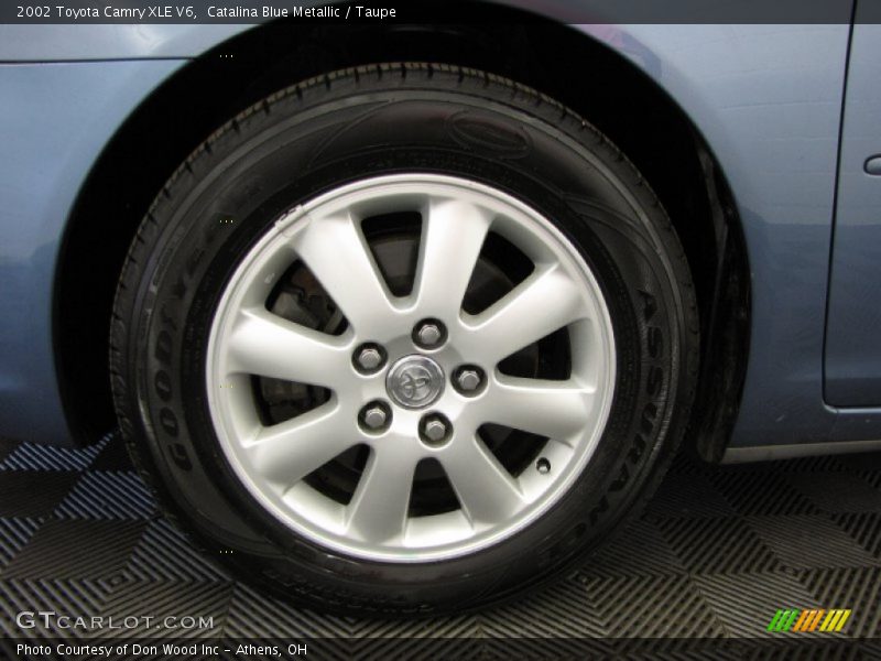 Catalina Blue Metallic / Taupe 2002 Toyota Camry XLE V6