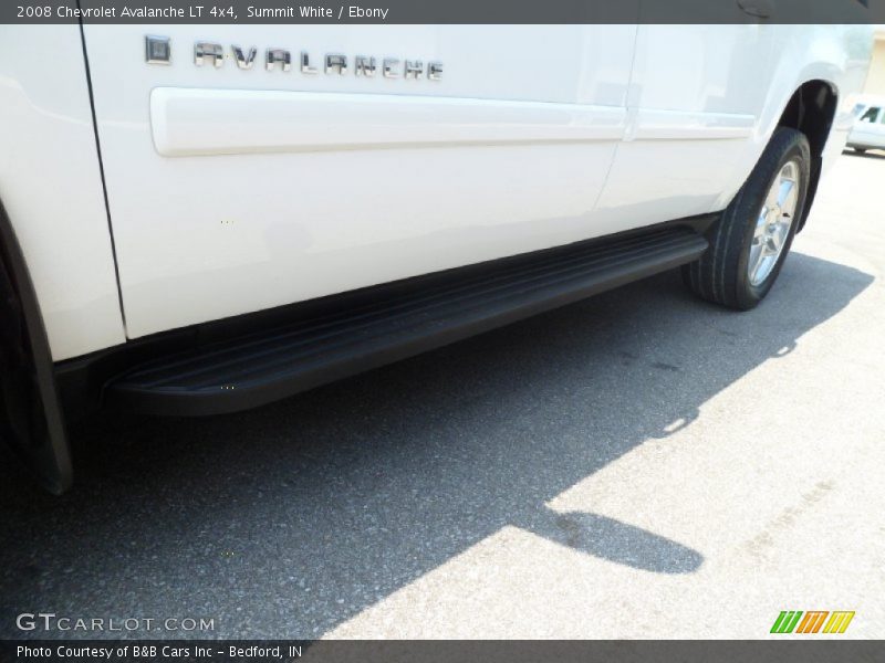 Summit White / Ebony 2008 Chevrolet Avalanche LT 4x4