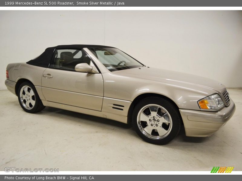 Smoke Silver Metallic / Java 1999 Mercedes-Benz SL 500 Roadster