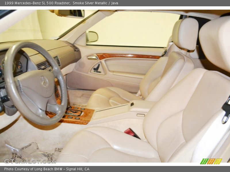 Smoke Silver Metallic / Java 1999 Mercedes-Benz SL 500 Roadster