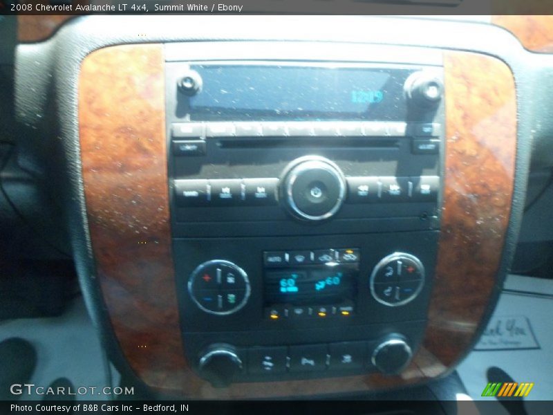 Summit White / Ebony 2008 Chevrolet Avalanche LT 4x4