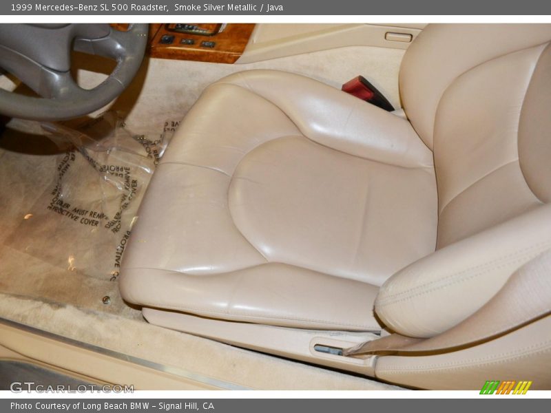 Smoke Silver Metallic / Java 1999 Mercedes-Benz SL 500 Roadster