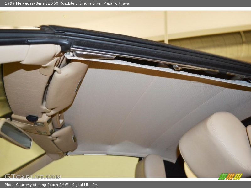 Smoke Silver Metallic / Java 1999 Mercedes-Benz SL 500 Roadster