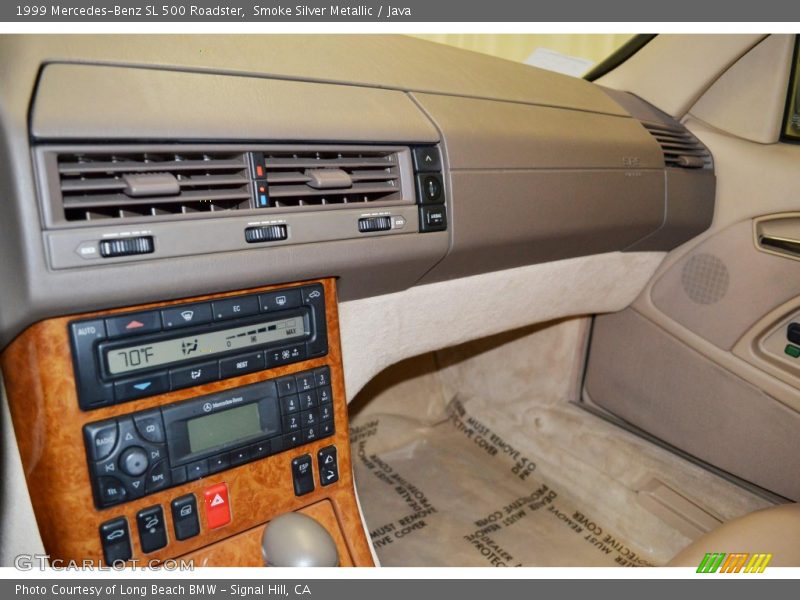 Smoke Silver Metallic / Java 1999 Mercedes-Benz SL 500 Roadster