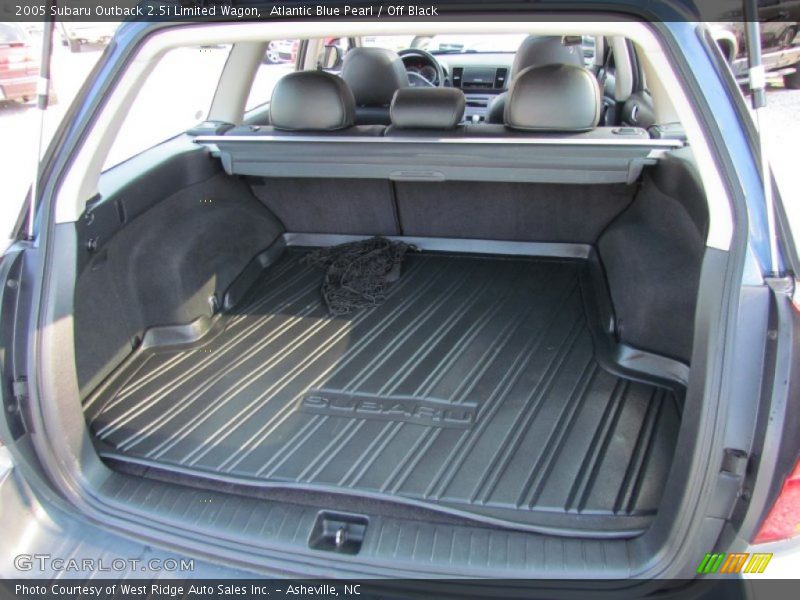 Atlantic Blue Pearl / Off Black 2005 Subaru Outback 2.5i Limited Wagon