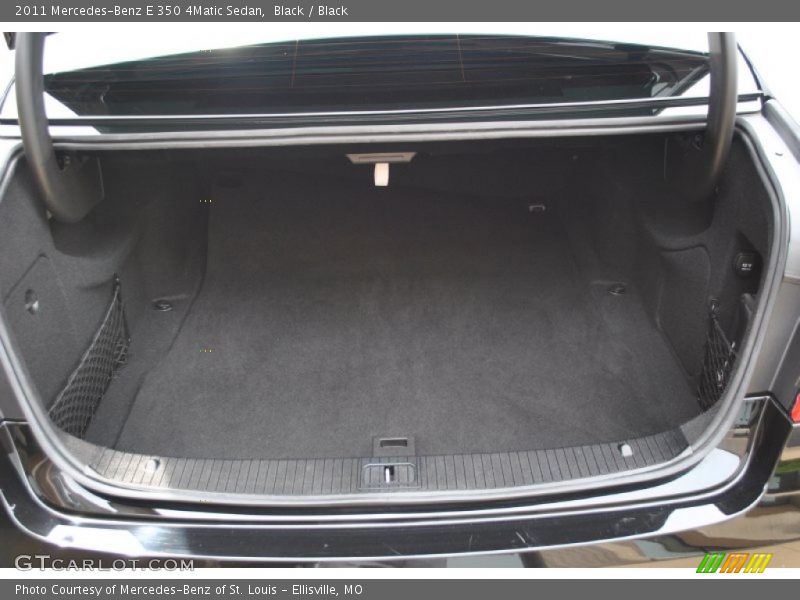 Black / Black 2011 Mercedes-Benz E 350 4Matic Sedan