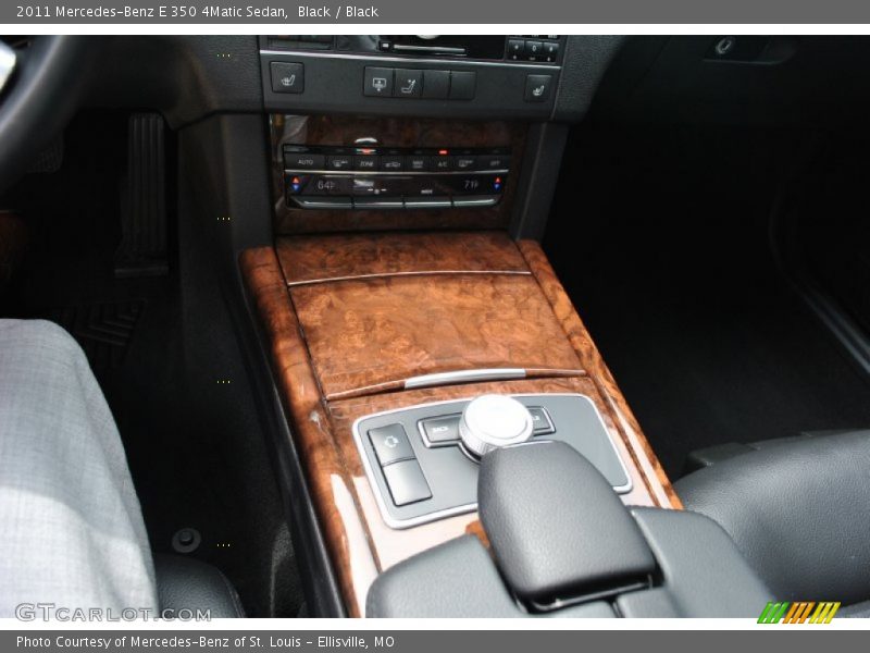 Black / Black 2011 Mercedes-Benz E 350 4Matic Sedan