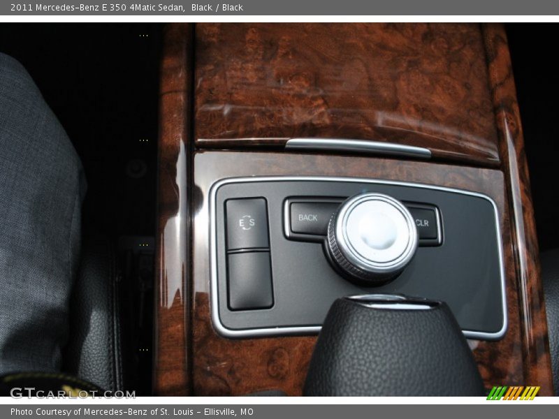 Black / Black 2011 Mercedes-Benz E 350 4Matic Sedan