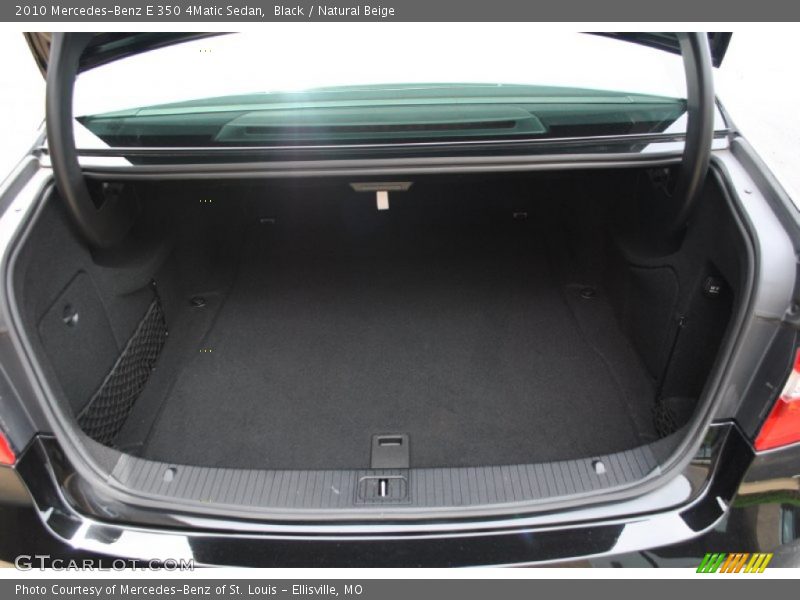 Black / Natural Beige 2010 Mercedes-Benz E 350 4Matic Sedan