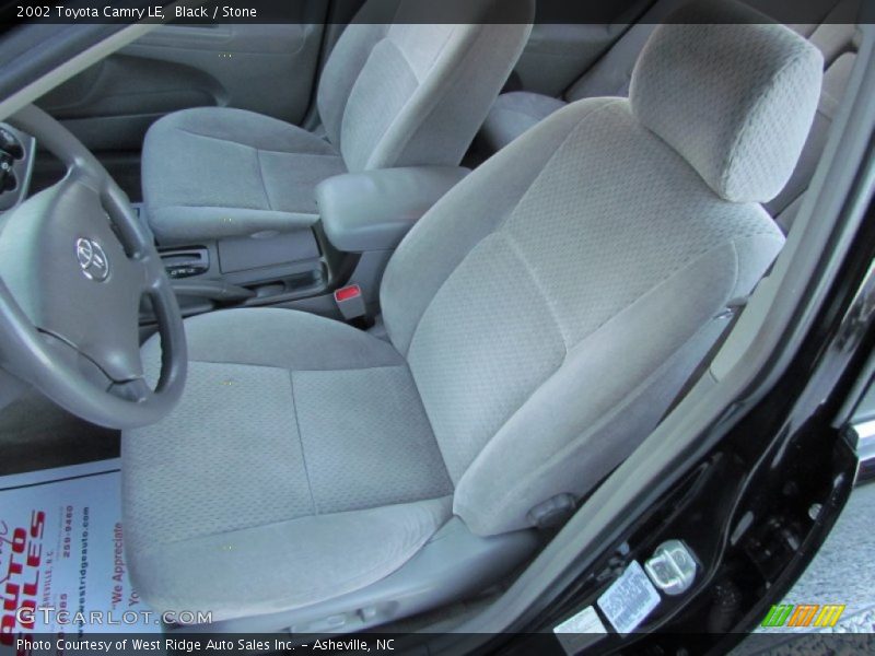 Black / Stone 2002 Toyota Camry LE