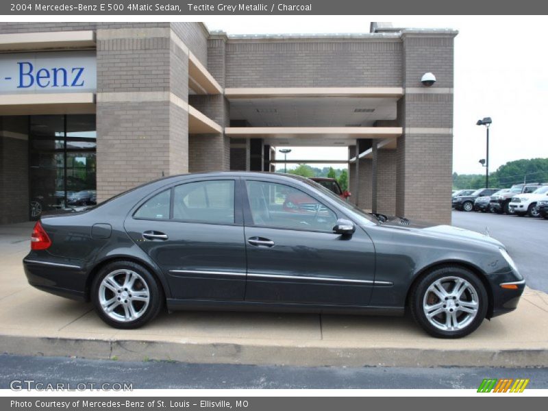 Tectite Grey Metallic / Charcoal 2004 Mercedes-Benz E 500 4Matic Sedan