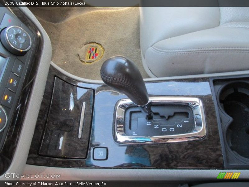 Blue Chip / Shale/Cocoa 2008 Cadillac DTS