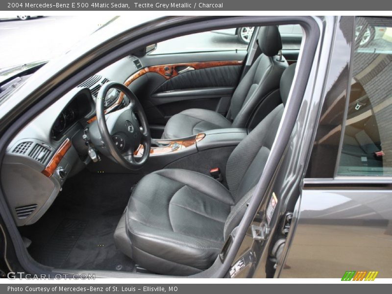 Tectite Grey Metallic / Charcoal 2004 Mercedes-Benz E 500 4Matic Sedan