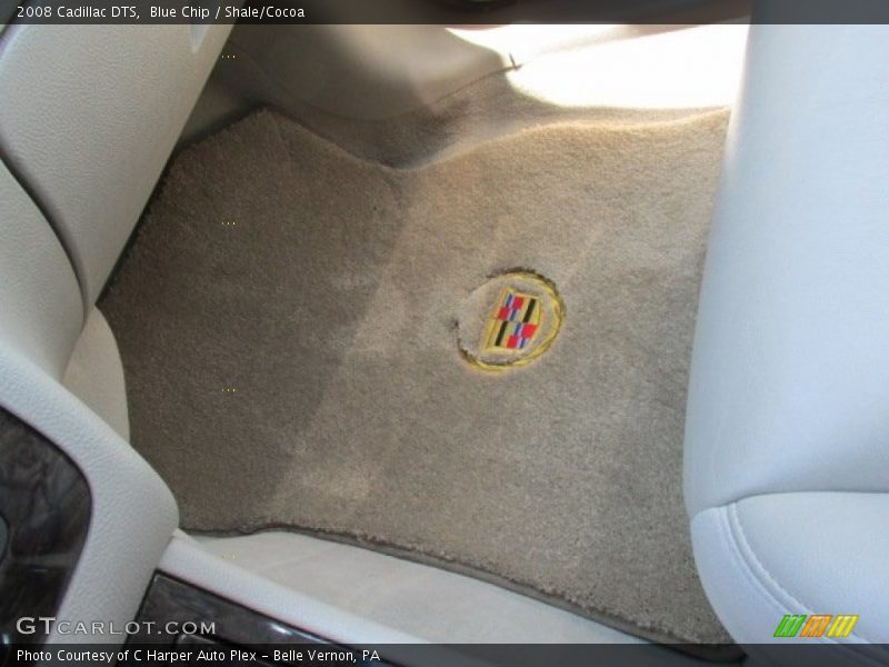Blue Chip / Shale/Cocoa 2008 Cadillac DTS