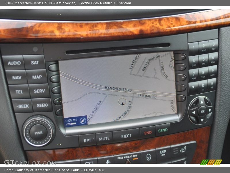 Tectite Grey Metallic / Charcoal 2004 Mercedes-Benz E 500 4Matic Sedan